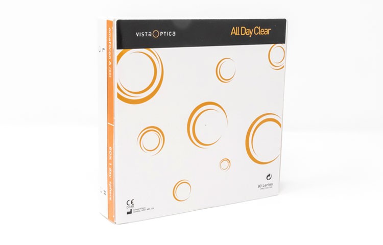 Lente de contacto diaria VISTAOPTICA All Day Clear en pack de 90