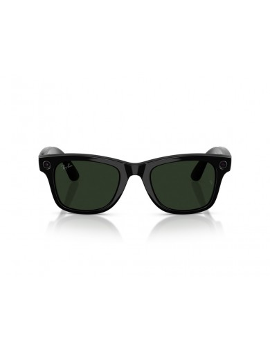Ray-Ban Meta 0RW4012 - Wayfarer 601-1M Negro con lente verde fotocromática transitions