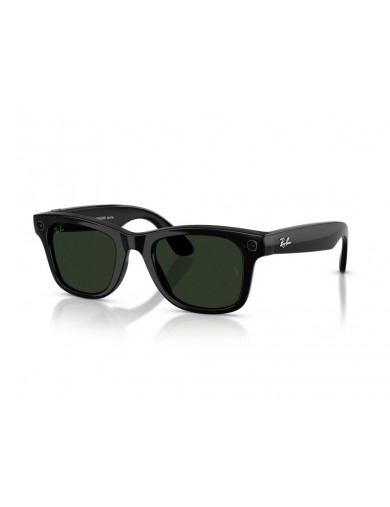 Ray-Ban Meta 0RW4012 - Wayfarer 601-1M Negro con lente verde fotocromática transitions