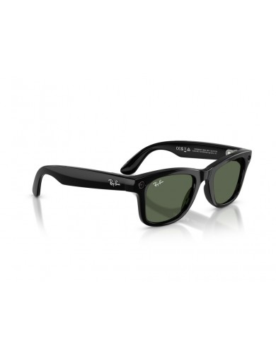 Ray-Ban Meta 0RW4012 - Wayfarer 601-71 Negro con lente verde