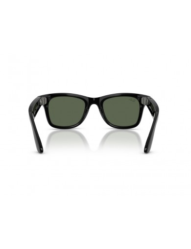 Ray-Ban Meta 0RW4012 - Wayfarer 601-71 Negro con lente verde