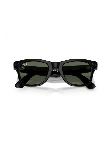 Ray-Ban Meta 0RW4012 - Wayfarer 601-71 Negro con lente verde