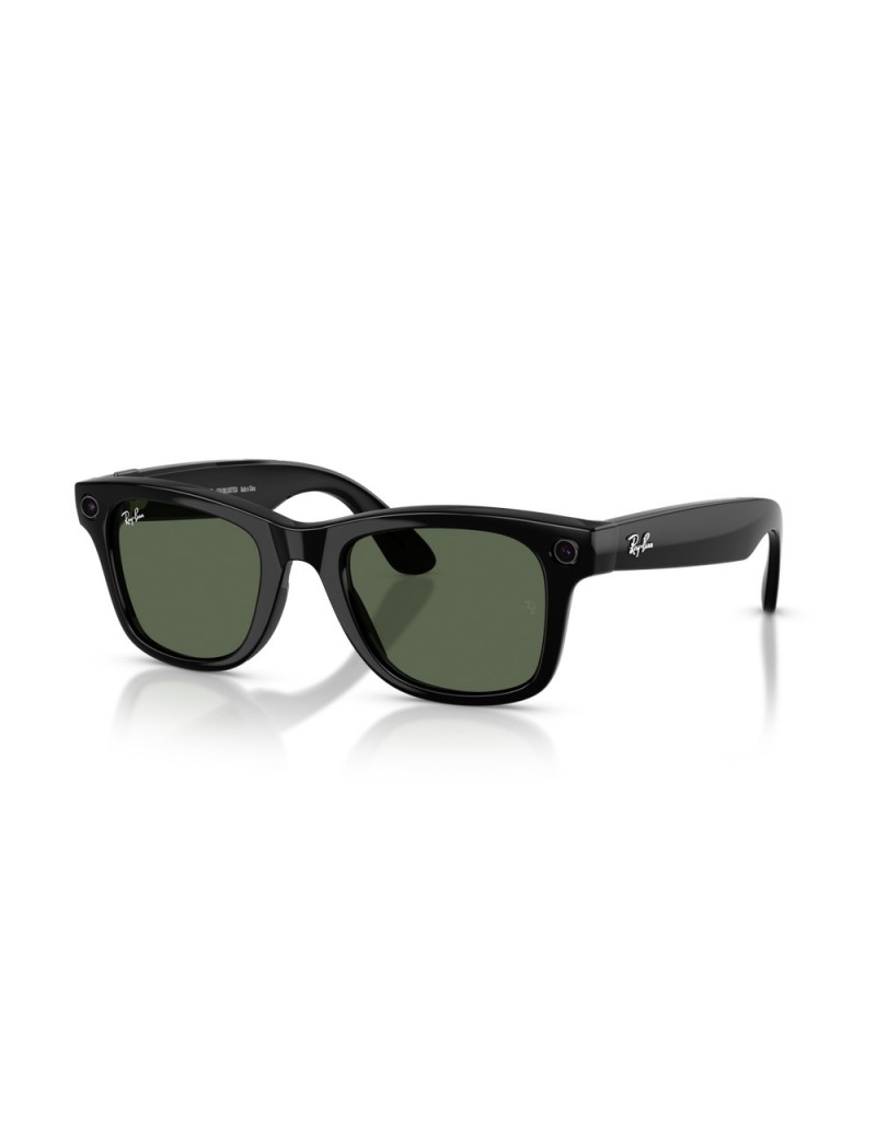 Ray-Ban Meta 0RW4012 - Wayfarer 601-71 Negro con lente verde