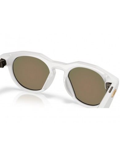 Oakley Meta 8002 HSTN en color gris cálido 800204 con lente Prizm Ruby