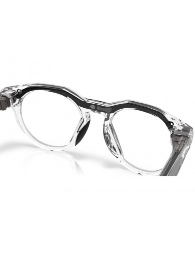 Oakley Meta 8002 HSTN trasparente cálido 800205 con lente transitions gris