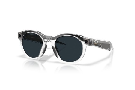 Oakley Meta 8002 HSTN trasparente cálido 800205 con lente transitions gris