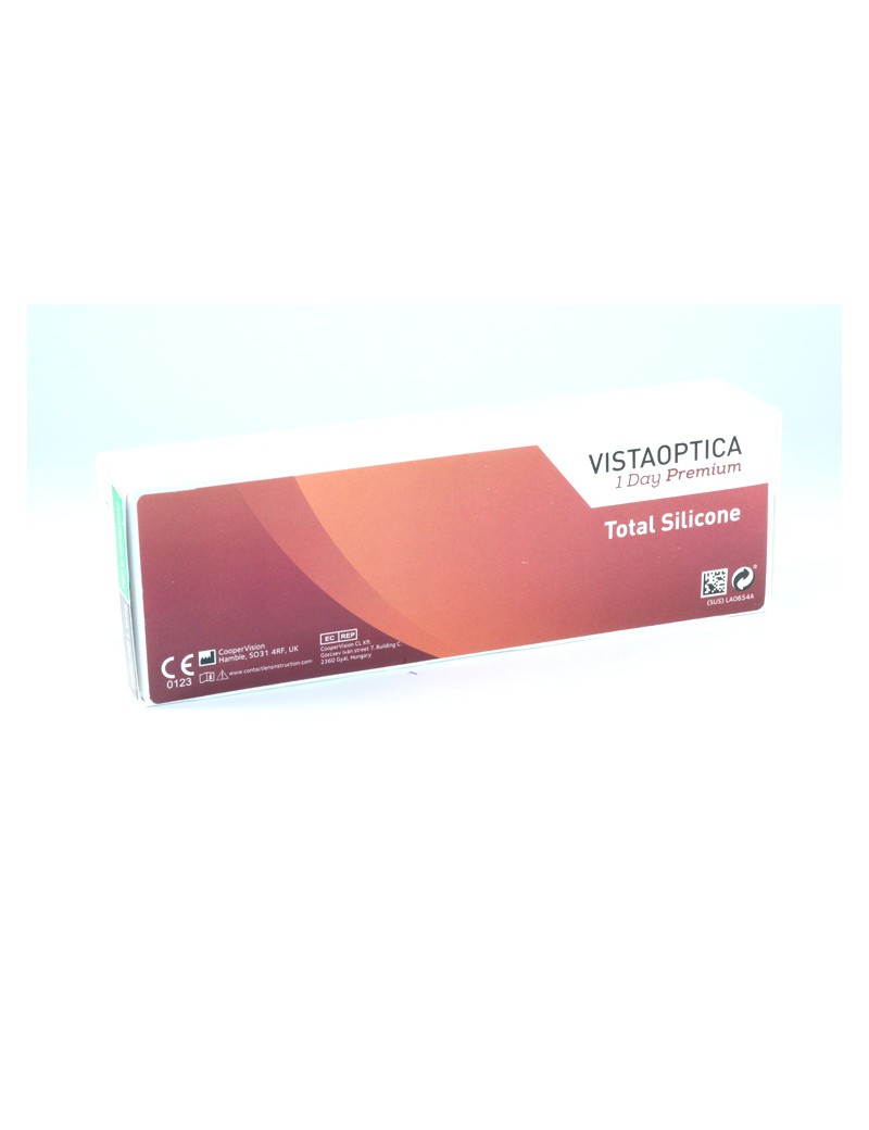 Lentes de contacto diarias VISTAOPTICA 1 Day Premium Total Silicone Plus Pack de 30