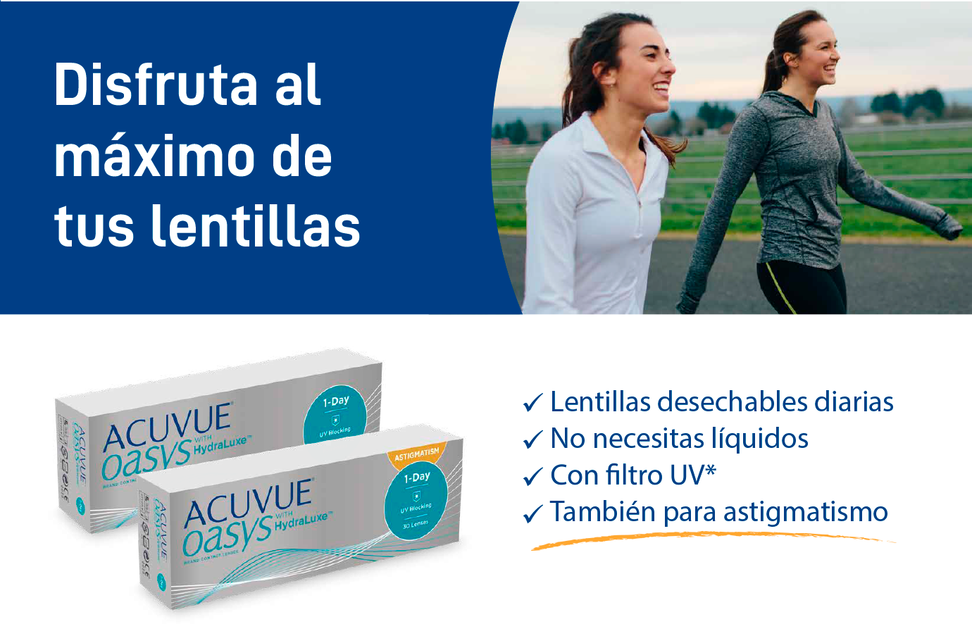 Lentes Acuvue Oasys 1 Day